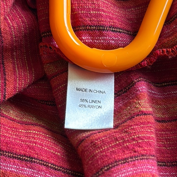 DREW Red/Pink Sleeveless V-Neck Sundress - Picture 9 of 9